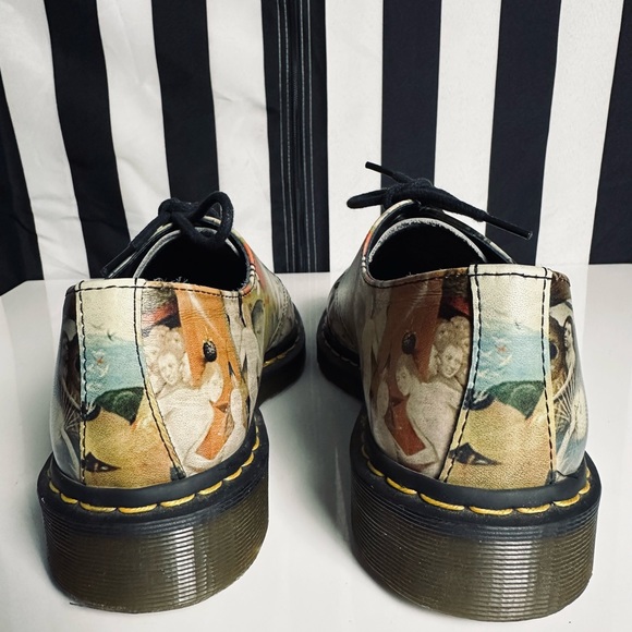 Dr. Martens RARE Hieronymus Bosch Garden of Earthly Delights Heaven Shoes - Picture 9 of 10